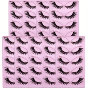 45 Pairs Cat Eye Lashes Fake Eyelashes
